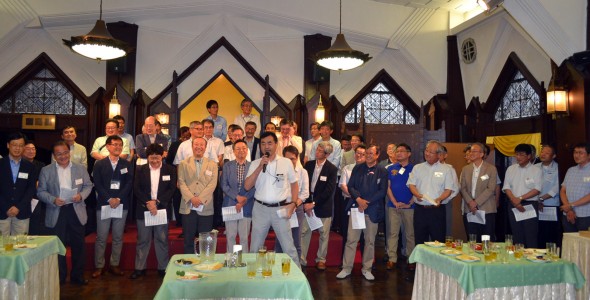 岩渕靖宏さん(S58卒)による〝祝電披露〟