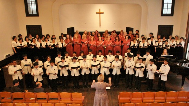 奉仕園での合同演奏